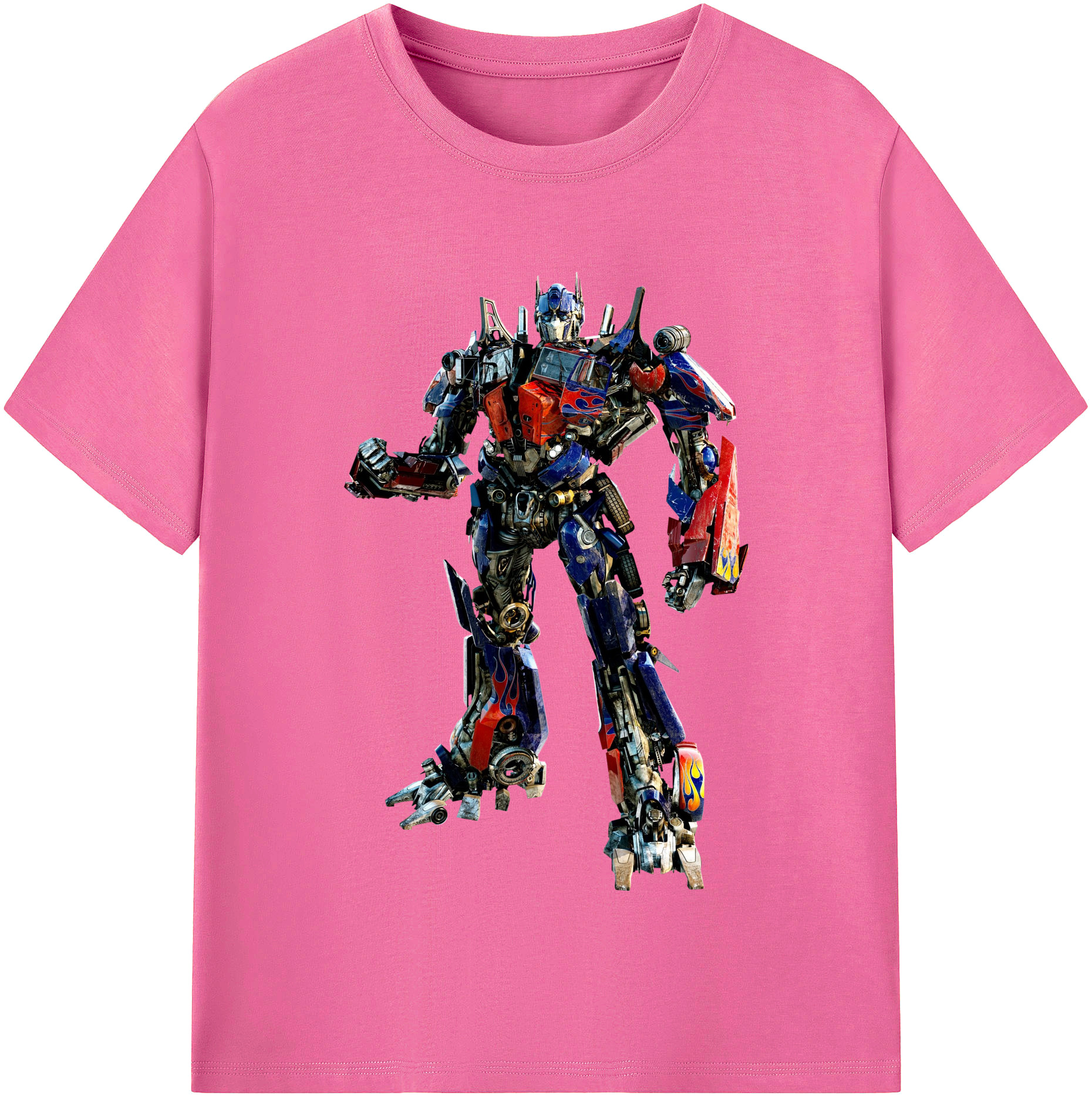 （画像用）  レディースカジュアルプリントTシャツ（綿100％）